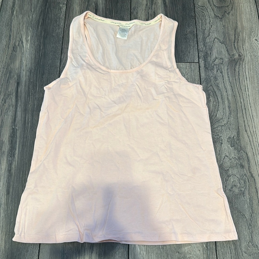 Lucky Brand pink Tank Top. New, never worn.